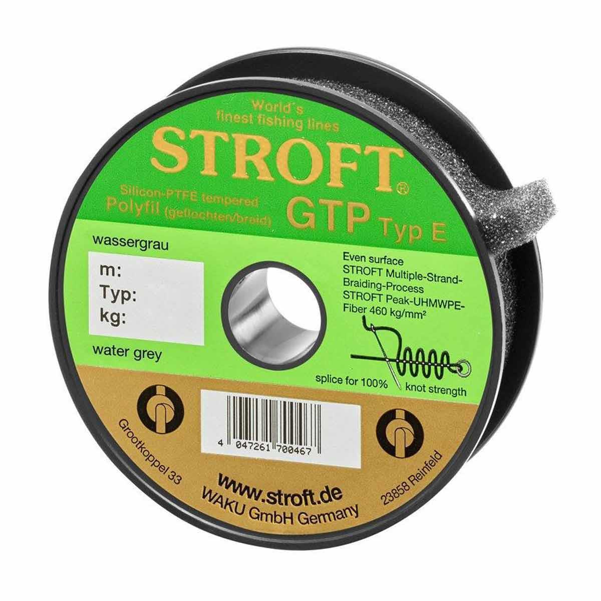 Stroft Gtp Typ E Örgü Olta Misinası Gri 150mt
