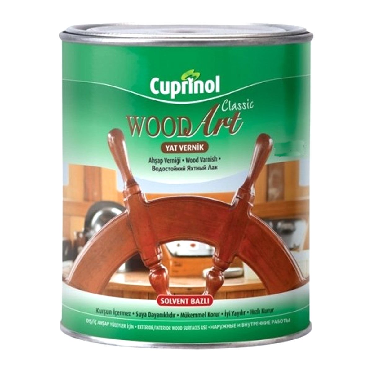 Cuprinol Woodart Classic Ahşap Verniği (Yat Verniği) 0.75lt