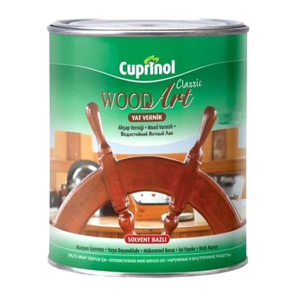 Cuprinol Woodart Classic Ahşap Verniği (Yat Verniği) 0.75lt