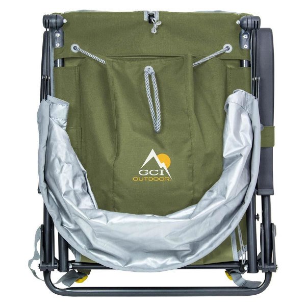 GCI SunShade Backpack 4 Kademeli Güneşlikli Katlanır Kamp Sandalyesi Yeşil