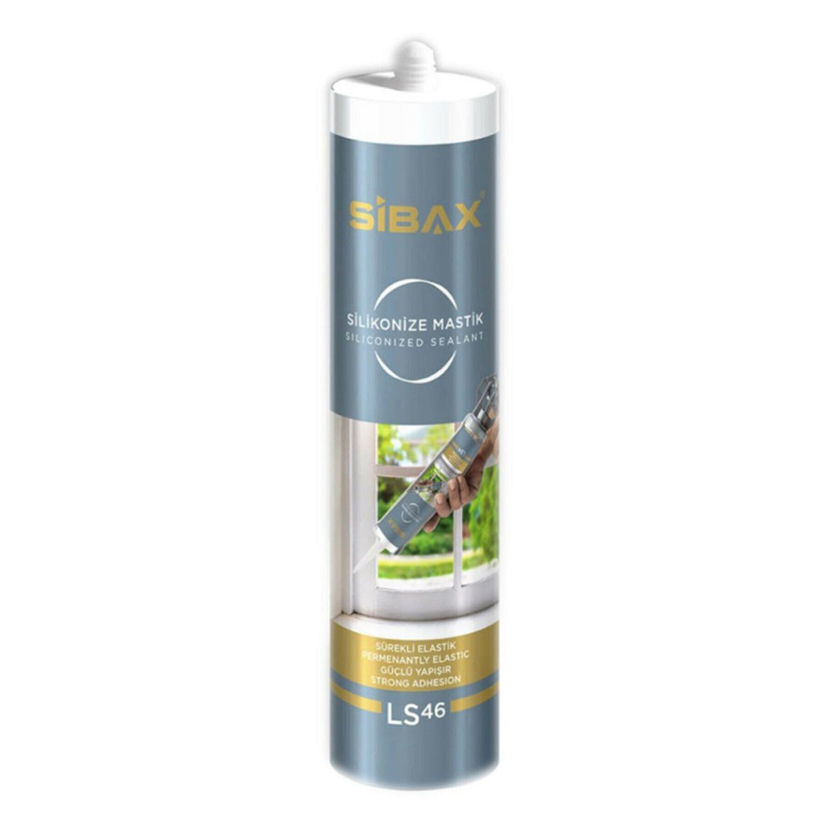 Sibax Silikonize Mastik 450gr