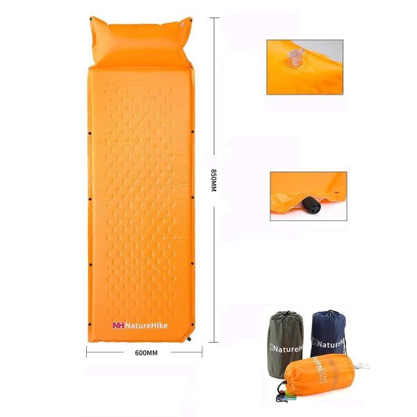 Naturehike Şişme Kamp Matı (Turuncu)