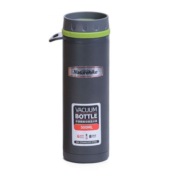 Naturehike Paslanmaz Çelik Termos 500ML (Yeşil)