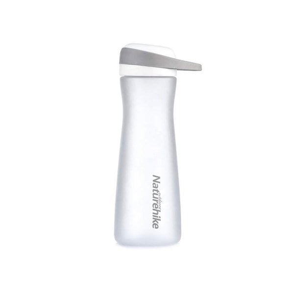 Naturehike Ultralight Portable Sport Tritan Su Şişesi 600 ML (Beyaz)