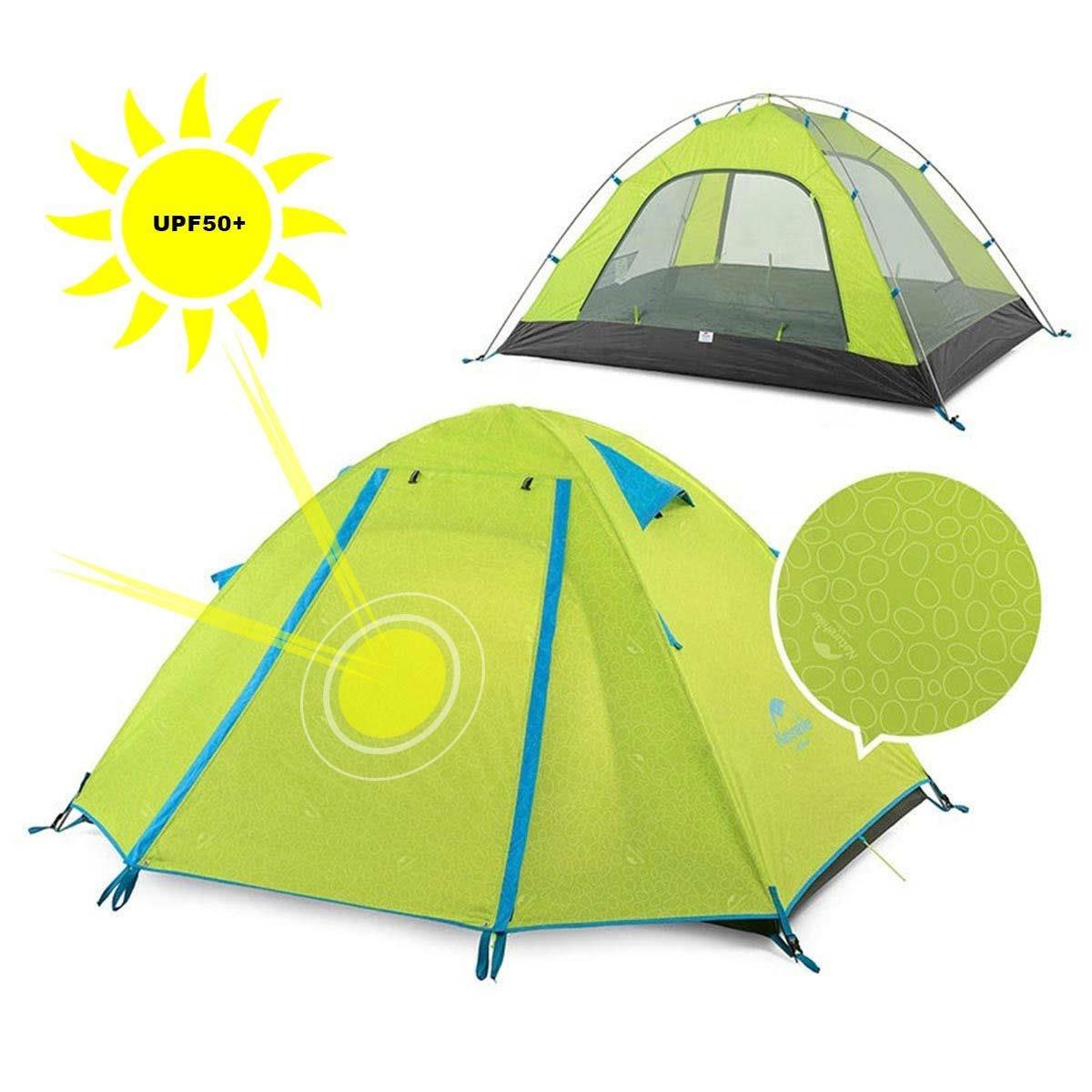 Naturehike P-Serisi 2 Kişilik Kamp Çadırı (Yeşil)
