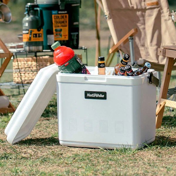 Naturehike LINDU Large Cooler Q-10H Buzluk 33 Lt (Beyaz)