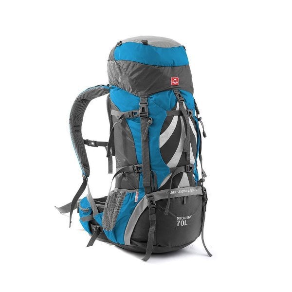 Naturehike Discovery 70+5 Lt Trekking Sırt Çantası (Mavi)