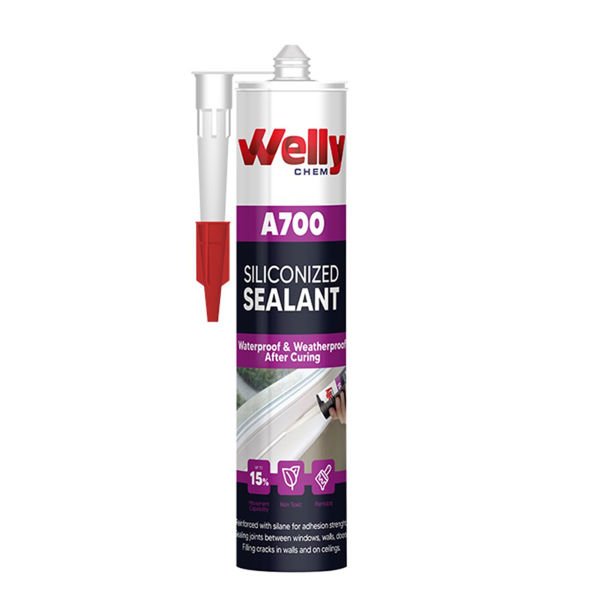Welly Silikonize Mastik Beyaz 450gr