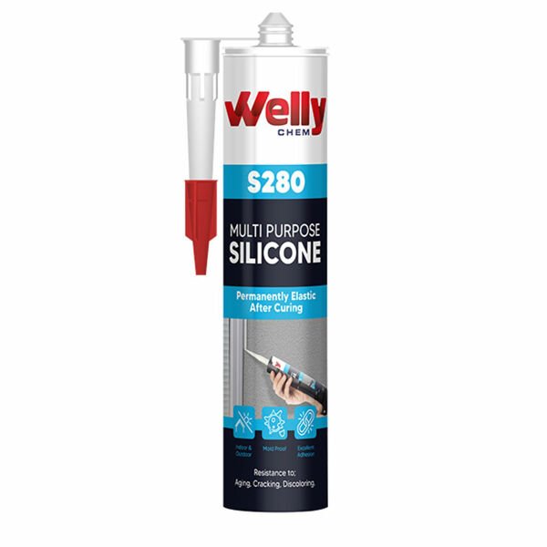 Welly S280 Şeffaf Silikon 280gr