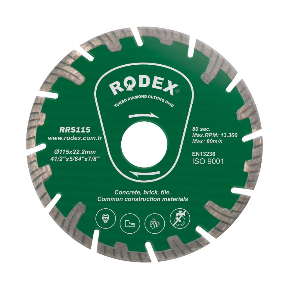 Rodex Elmas Kesici Turbo Uzun Segment