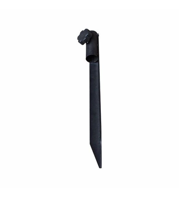 Leva House Metal Şemsiye Kazığı Siyah 40 cm