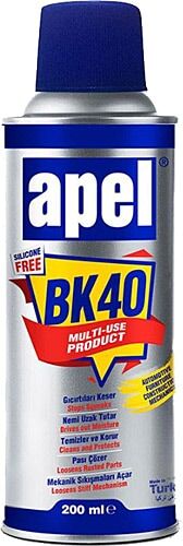 Apel BK-40 Çok Amaçlı Aeresol (Pas Sökücü) 200 ML