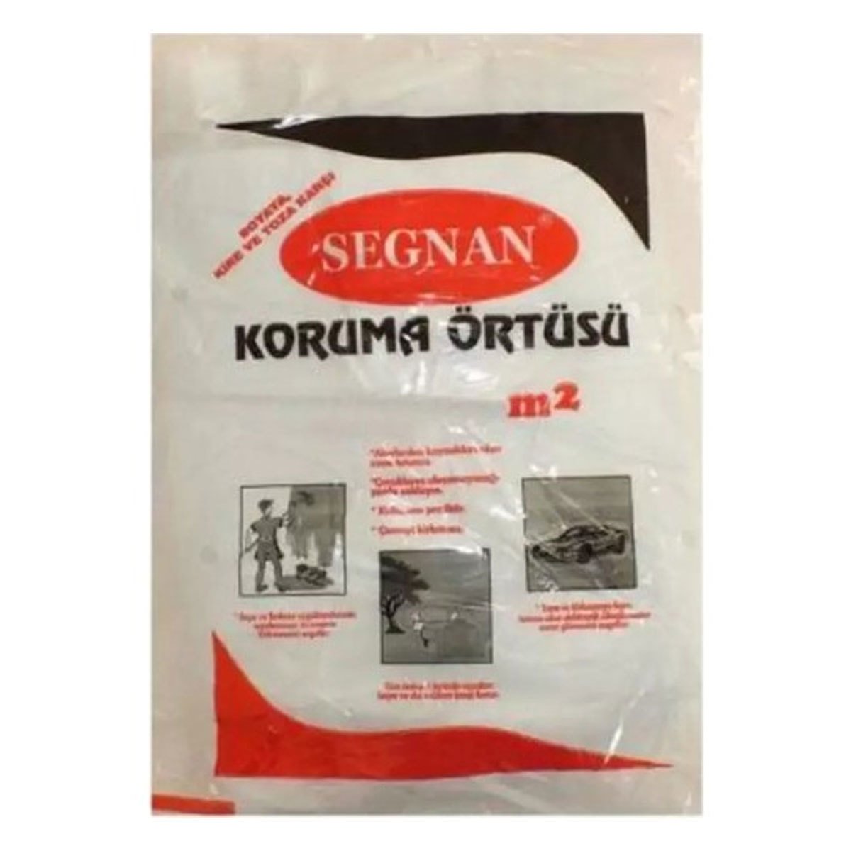 Segnan Koruyucu Hışır Örtü Naylon 32m2 (4x8)