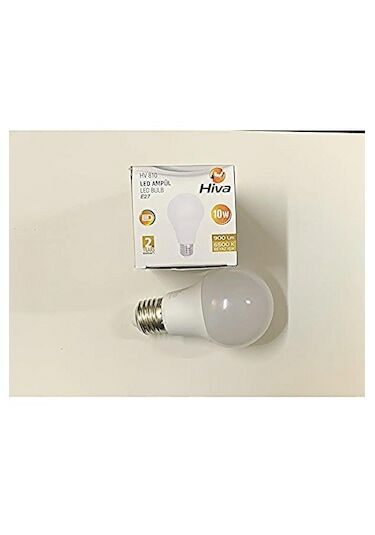 Hiva Led Ampul 10 W Beyaz Işık BEYAZ - Beyaz