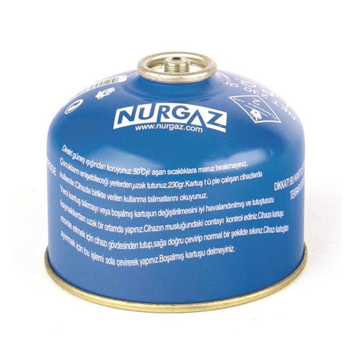 Nurgaz 230gr Vidalı Kartuş