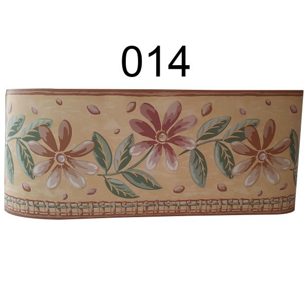 Papatya Duvar Bordürü 17.5cm - 10m
