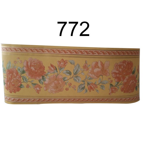 Papatya Duvar Bordürü 17.5cm - 10m