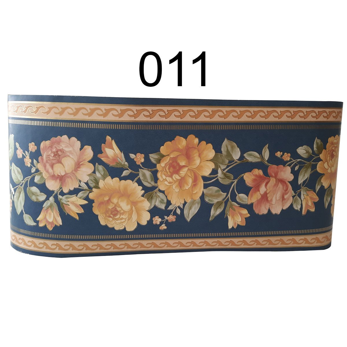 Papatya Duvar Bordürü 17.5cm - 10m 011