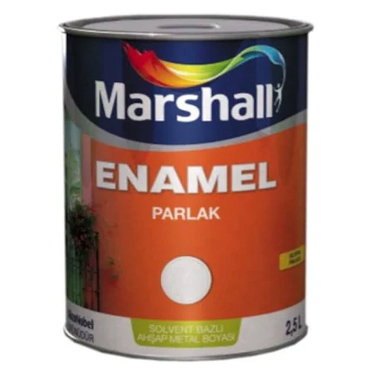 Marshall Enamel Parlak Ahşap-Metal Boyası 0.25lt - Lacivert