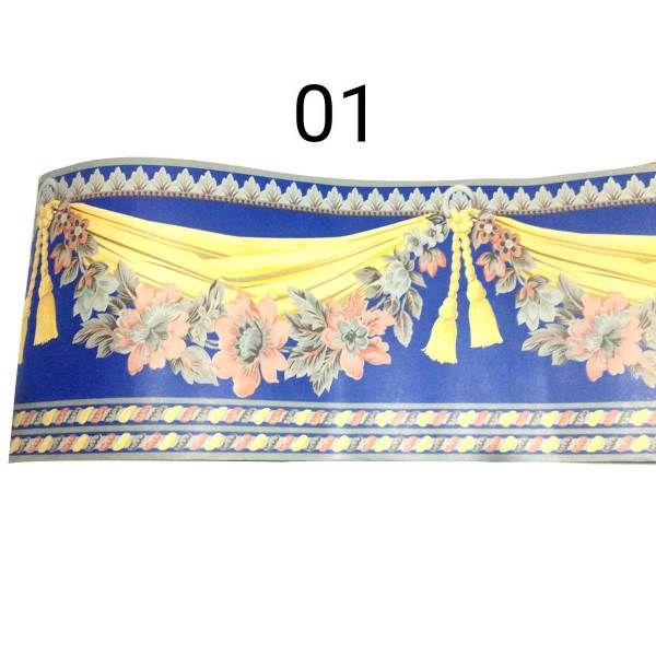 Papatya Duvar Bordürü 17.5cm - 10m 01