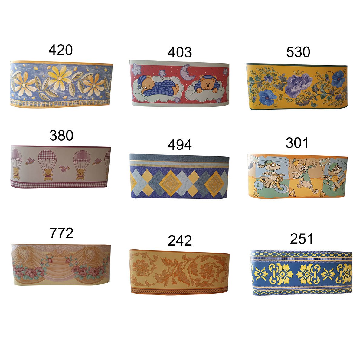 Masüz Duvar Bordürü 17.5cm - 10m