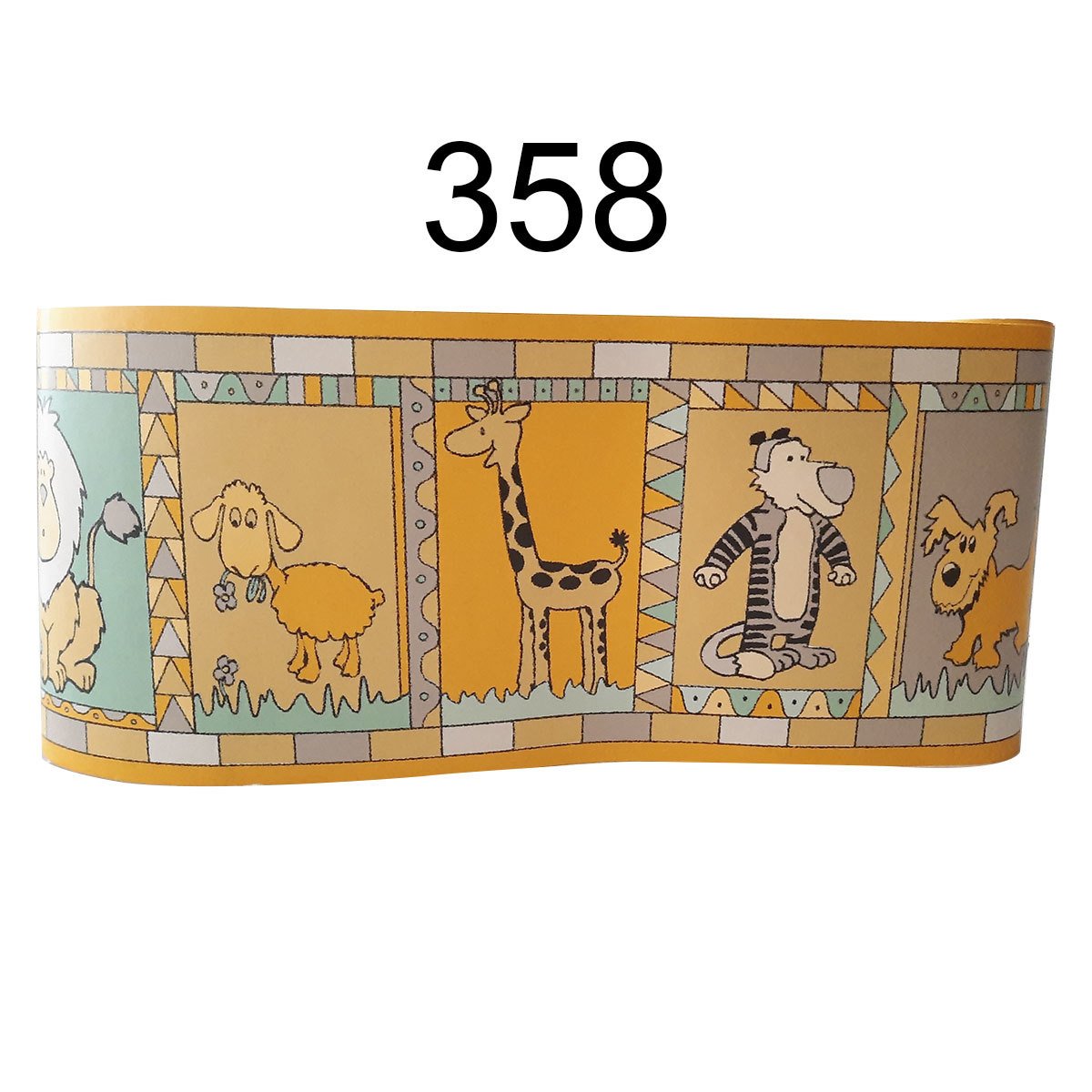 Masüz Duvar Bordürü 17.5cm - 10m 358