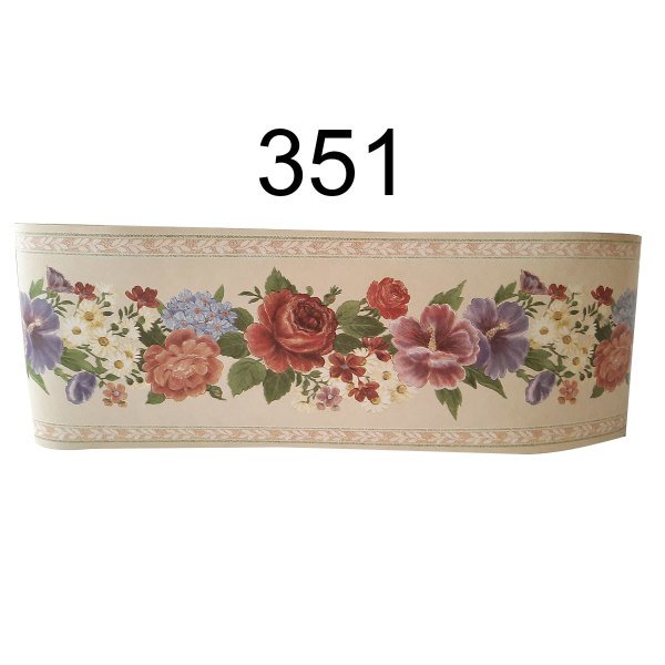 Papatya Duvar Bordürü 13cm - 10m