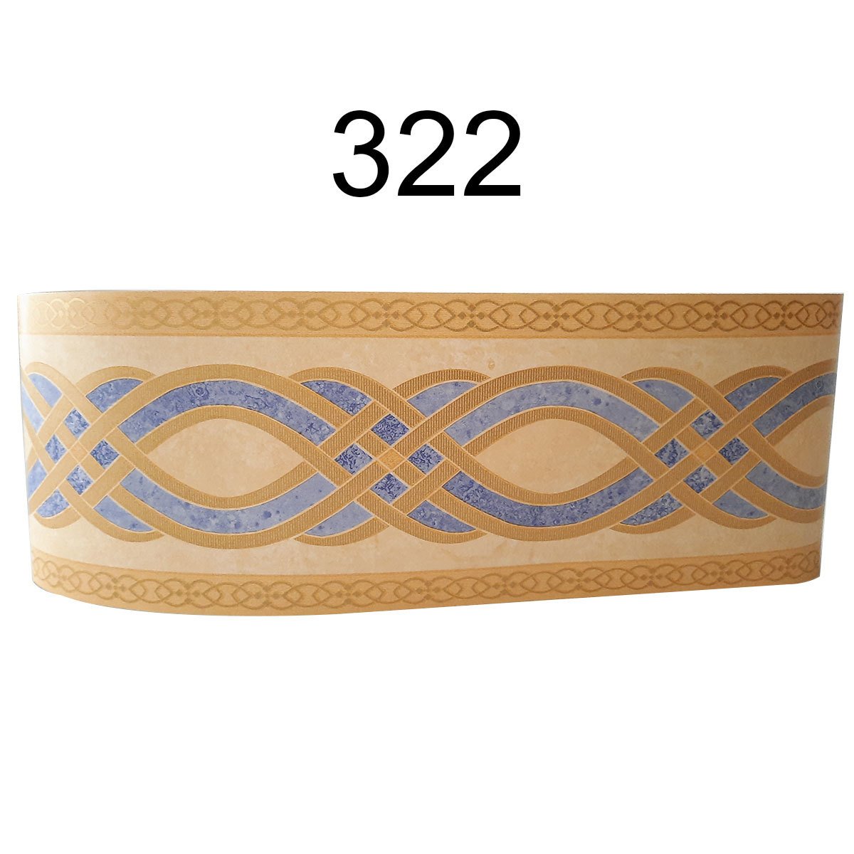 Masüz Duvar Bordürü 13cm - 10m 322