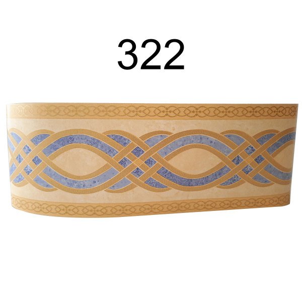 Masüz Duvar Bordürü 13cm - 10m 322