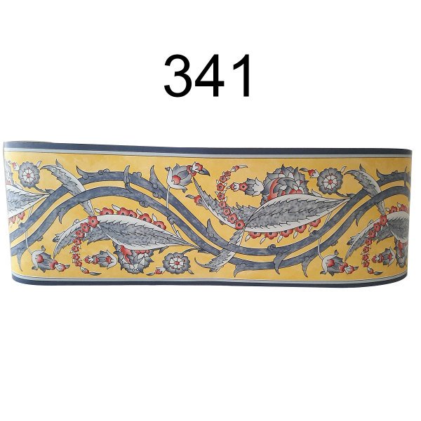 Masüz Duvar Bordürü 13cm - 10m 341