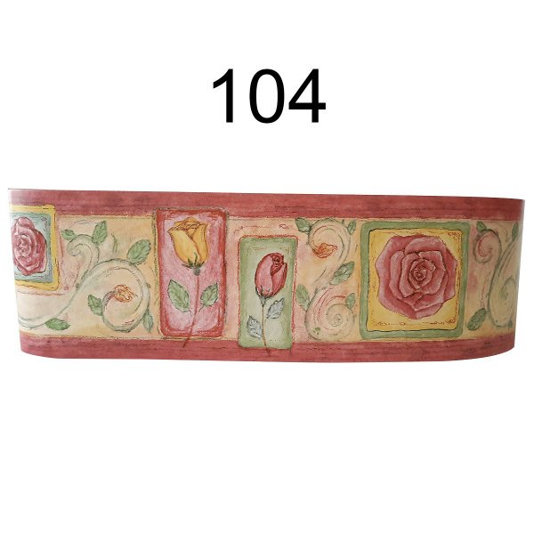 Masüz Duvar Bordürü 13cm - 10m 104