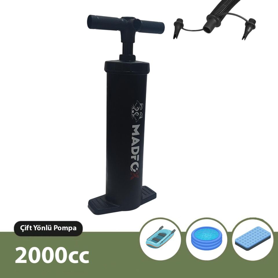 Madfox PowerGrip Air Pump Yüksek Basınçlı El Pompası